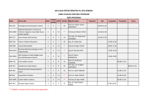 KAMU HUKUKU DOKTORA PROGRAMI 2015