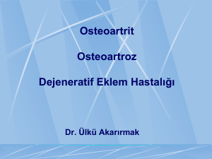 osteoarthrıtıs osteoarthrosis dejeneratıve joınt dısease