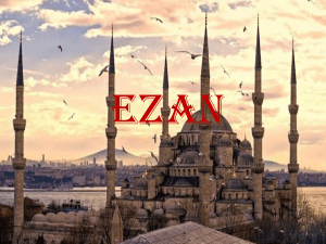Ezan - video.eba.gov.tr
