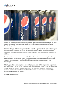 Pepsi, Atıştırmalık ve İçeceklerinde Böcek ve Solucan Esaslı Protein