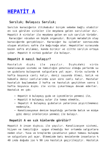 HEPATİT A