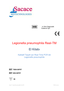 Legionella pneumophila Real TM Quant B50-TB50