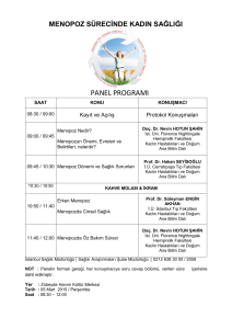 panel programı - İstanbul Sağlık Müdürlüğü