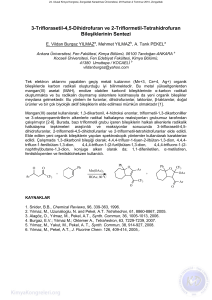 3-Triflorestil-4,5-dihidrofuran ve 2-Triflormetil