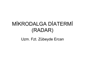 Mikrodalga diatermi (radar) - E