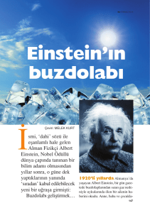 Einstein`›n buzdolab›