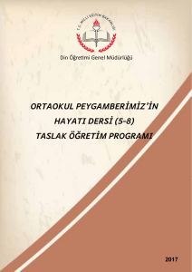 ortaokul peygamberimiz`in hayatı dersi (5