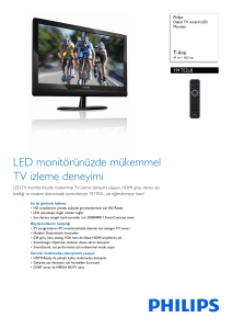 191TE2LB/00 Philips Dijital TV tunerli LED Monitör