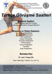 Türkçe Görüşme Saatleri