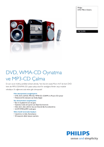 MCD295/12 Philips DVD Mikro Sinema