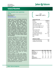 vakıfbank - Şeker Yatırım