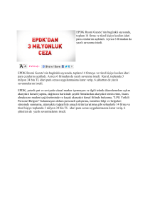 EPDK Resmi Gazete`nin bugünkü sayısında, toplam 14 firma