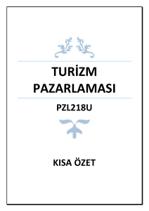 turizm pazarlaması