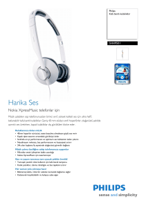 SHH9501/00 Philips Kafa bantlı kulaklıklar