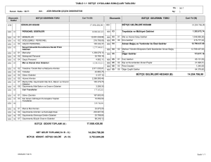 17.958.430,98 14.204.786,90 bütçe gelirleri hesabı