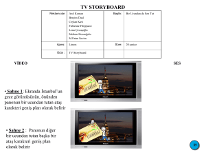 TV storyboard