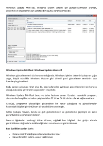 Windows Update MiniTool, Windows işletim sistemi için