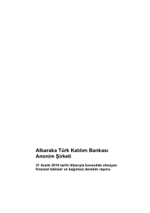 ALBARAKA - 31.12.2010 - BDDK - TR _FINAL_