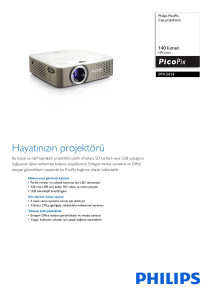 PPX3414/EU Philips Cep projektörü