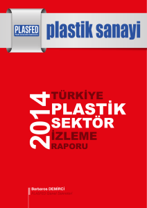 plastik - PLASFED Sektör Raporları