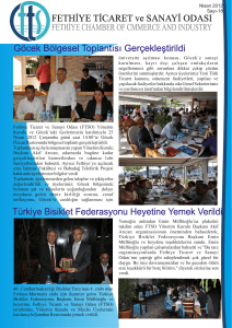 2012 Nisan Sayı-18 - fethiye ticaret odası