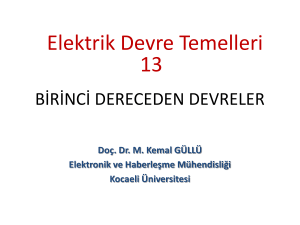 PowerPoint Sunusu - Kocaeli Üniversitesi