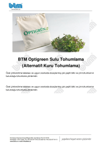 BTM Optigreen Sulu Tohumlama (Alternatif:Kuru Tohumlama)