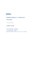 Glifix - Pioglitazon HCI