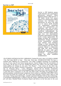 Servlet JSP Tutorial - JournalDev - David J. Bergman