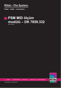 PSM MID ölçüm modülü – DK 7859.332