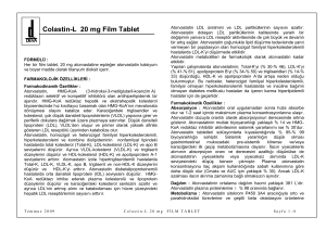 Colastin-L 20 mg Film Tablet