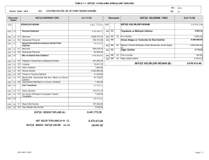 8.441.772,38 8.470.413,40 bütçe gelirleri hesabı