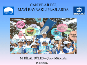 Kocaeli Büyükşehir Belediyesi-Can ve Ailesi Mavi Bayraklı Plajda