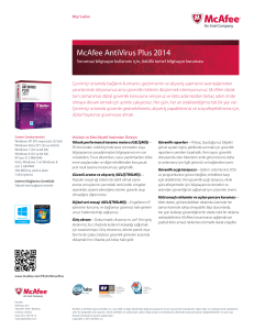 McAfee AntiVirus Plus 2014