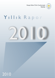 2010 Yıllık Rapor