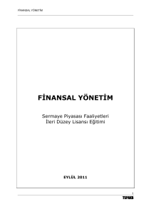 Finansal Yönetim_EKIM_2011