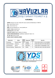 kurumsal - Yavuzlar Dişli Zincir San. ve Tic. Ltd. Şti.