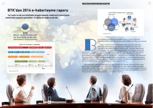 BTK`dan 2014 e-haberleşme raporu