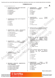 farmakoloji-ıı