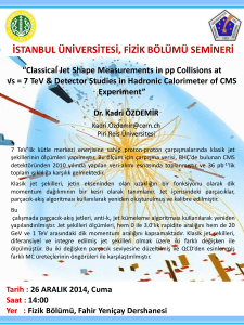 Slayt 1 - İstanbul Üniversitesi | Fen Fakültesi